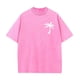 thumbnail image 4 of Tops para hombre, blusas y camisas de cuello redondo y manga corta para hombre, camisetas deportivas informales de color liso con cuello redondo y efecto desgastado, blusas de licra para hombre., 4 of 5