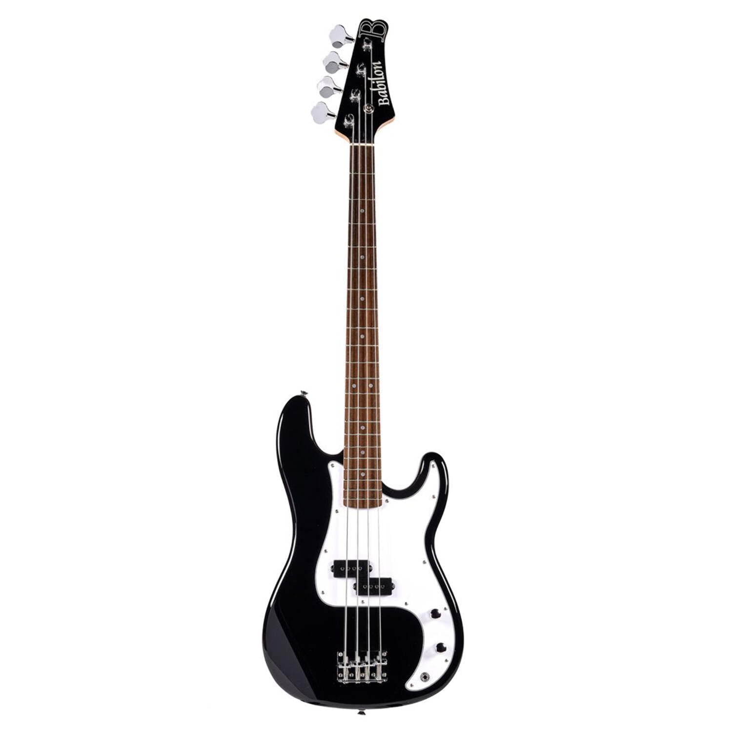 Babilon Electric Bass Guitar Bundle Black