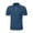 Blue-40520JJ, variant on Hearthz Polo T Shirts for Men Short Sleeve Quarter Zip Mens Graphic T-Shirts Moisture Wicking Sun Protection Mens Golf Polos Brown XXXL