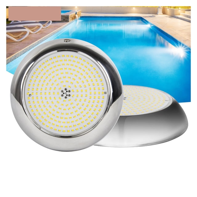 9W , 18W , 25W Stainless Steel Pool Light 12V Wall Mounted Underwater Light Underwater Light Wireless Remote Control LED Pool Wall Light ,High Bright