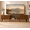Type B-Walnut Brown(70“), variant on GTPLAYER TV Stand for TVs up to 80", Mid Century Entertainment Center with Storage Shelves, White