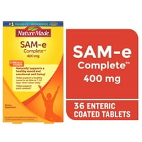 Nature Made SAM-e Complete 400 mg Tablets, Dietary Supplement for Mood Support, 36 Count