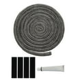 thumbnail image 2 of 6mm to 25mm Stove Door Gasket Rope Seal Kit for Wood Stove For Fireplace Oven, 2 of 3