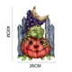 thumbnail image 2 of Madera Para Puerta De Halloween, Colgante De Fantasma De Calabaza Para Decoración De Halloween seitruly HA044886-02, 2 of 6
