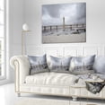 thumbnail image 2 of Designart Spring Storm in Uruguay Panorama - Bridge Throw Pillow - 18x18, 2 of 4
