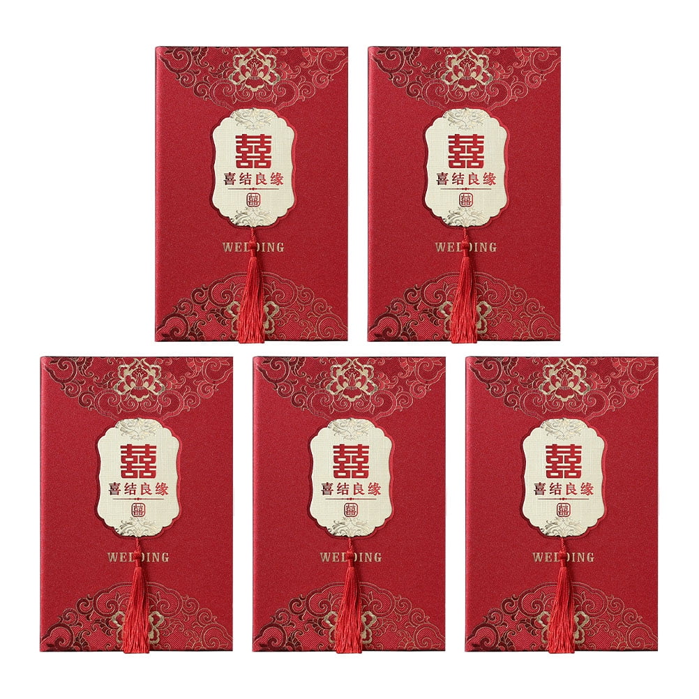 Etereauty Invitations Wedding Cards Shower Chinese Bridal Invitation