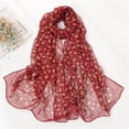 thumbnail image 3 of Chunleiiii Head Band Women Hair Scarfs For Women Lightweight Print Floral Pattern Scarf Shawl Fashion Scarves Sunscreen Shawls And Wraps For Spring, 3 of 4