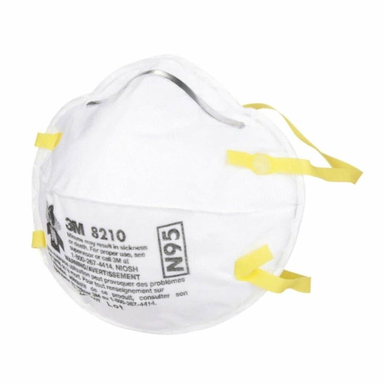 3M Industrial Dust Respiratory Face Mask, N95 Particulate