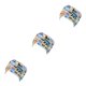 thumbnail image 2 of Jumpingount Head Wraps Diademas Transpirable Cómodo Long Tail Headwear Accesorios de ropa para mujeres Niñas ethic azul pavo real azul pavo real ético 3piezas, 2 of 6