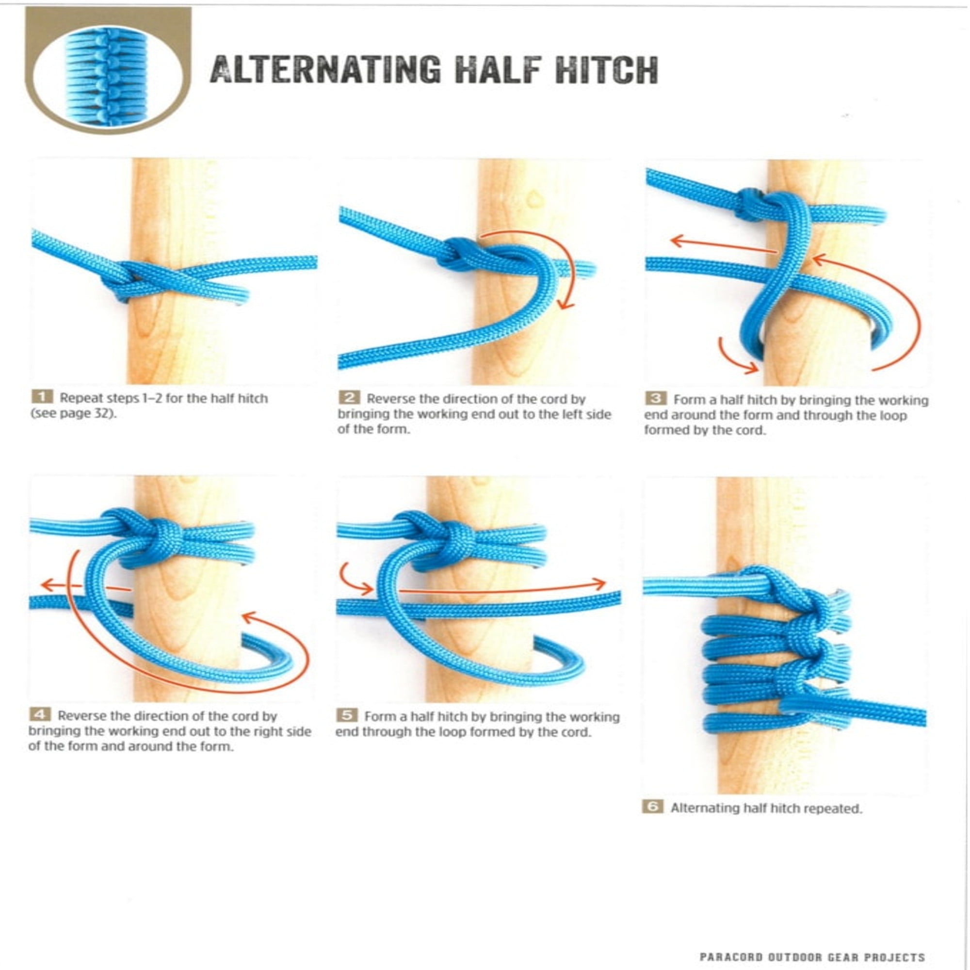 paracord outdoor gear projects