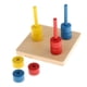 thumbnail image 2 of Apilador Apilable Baoblaze Juguete para Niños Material Didáctico Montessori Discos de Madera 9 Piezas, 2 of 7