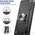thumbnail image 3 of HAHDAXIA Galaxy A50 Case with Tempered Glass Screen Protector, Galaxy A50S Case,Hybrid Drop Test Cover with Car Mount Kickstand Slim Fit Protective Phone Case for Samsung Galaxy A50/A30S/A50S, 3 of 7