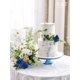 thumbnail image 2 of Flores artificiales N&T Nieting, 25 unidades, rosas de espuma azul marino, 2 of 9