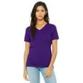 thumbnail image 2 of 6 Pack: BELLA+CANVAS® Short Sleeve Women's V-Neck T-Shirt, 2 of 5