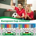 thumbnail image 2 of Premium Confettis Euro Tournoi Wallchart 2024 / Suivez les Résultats et Sched, 2 of 9