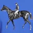 thumbnail image 3 of CafePress - Steelpechase Rider Dark T Shirt - Men's Classic Graphic Cotton T-Shirt, 3 of 4