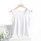 thumbnail image 1 of TaTaai Summer Women's Sleeveless Round Neck Tank Top, Fashion Casual Solid Style, Cool Wearing Experience, Ideal for Home Office Days Gift, 1 of 5