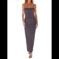 thumbnail image 3 of Vestido Ajustado con Tirantes Finos para Mujer, Informal, de Verano Púrpura S, 3 of 8