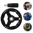 thumbnail image 3 of Lathe Hand Wheel Three Spoke Hand Wheel Milling Machine Hand Wheel Rotary Hand Wheel, 3 of 8