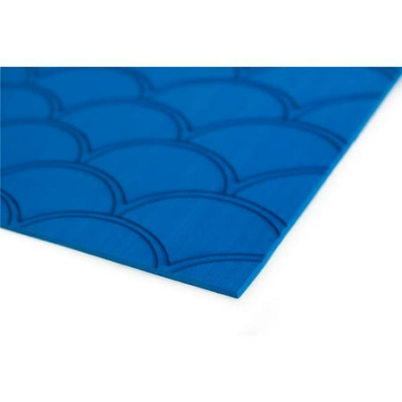 UPC: 0817342024652 | SeaDek 40 x 80 5mm Sheet Bimini Blue Brushed Fish Scale 1016mm x 2032mm x 5mm