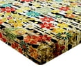 thumbnail image 2 of Ambesonne Floral Fitted Sheet 2 Pcs Set, Ivy Leaves and Scenery, California King, Multicolor, 2 of 3