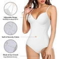 thumbnail image 5 of MANIFIQUE Women's Shapewear Tummy Control Bodysuit, Built-In Underwire Bra, Ultra Light Body Briefer Fajas Shapewear, 5 of 5
