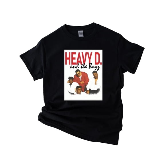 Heavy D Boyz Vintage 90s Hip Hop Group Reprint Fan Retro Unisex T-Shirt Y2642, Up to Size 5XL