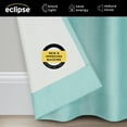 thumbnail image 4 of Eclipse Kendall Kids Thermaback Blackout 42 x 84 Curtain Panel in Pool, 4 of 7