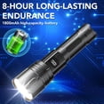 thumbnail image 3 of DAYBETTER Flashlight 300 lm, Type-c Charging Cable, Rechargeable Tactical FlashLights, 4 lighting modes, Bright for Camping, Car, Emergency Storm Power Outage Handheld, 3 of 6
