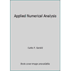 Applied Numerical Analysis [Paperback - Used]