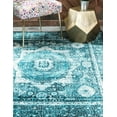 thumbnail image 4 of Unique Loom Imperial Collection Area Rug - Lygos (2' x 3' 1" Rectangle Blue/Black), 4 of 6