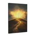 thumbnail image 3 of CozyNet Path To Glowing Cross On Hill Illuminated By Soft Golden Light Of Divine Grace Wall Art Prints With Frame Canvas Perfect for Living Room & Bedroom, Ready to Hang, Wall Decor 12"x16", 3 of 10