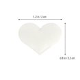 thumbnail image 4 of White Heart Shaped Confetti for Wedding Supplies and Decoration 600pcs Premium Sponge Cloth Material, 4 of 5
