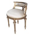 thumbnail image 5 of Platine Cream Vanity Chair, 5 of 9