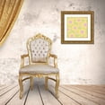 thumbnail image 3 of Lula Bijoux and Company 15x15 Gold Ornate Wood Framed with Double Matting Museum Art Print Titled - Happy Floral 3, 3 of 4