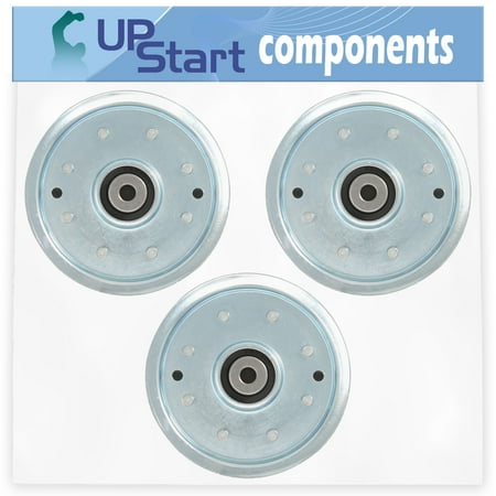 3-Pack 753-08171 Idler Pulley Replacement for MTD 13AC762F382 (2008) Lawn Tractor - Compatible with 756-04129B Pulley