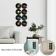 thumbnail image 5 of 16 pegatinas decorativas de discos para pared, ideales para decorar paredes y habitaciones., 5 of 8