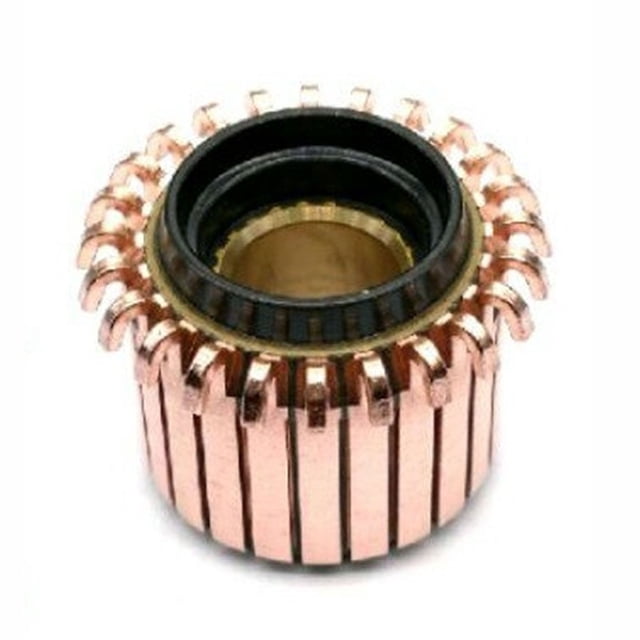 MYG 22.1 x 10 x 17.5(20.8) mm 24P Teeth Copper Hook Type Electrical Motor Commutator