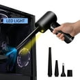 thumbnail image 5 of Compressed Air Duster For Computer Keyboard PC Car Clean 51000 RPM USB Charging Portable Electric Dedusting Wireless Air Blower ,Control air intake, 5 of 5