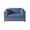 Blue, variant on Roundhill Furniture Enda Oversized Living Room Pillow Back Cuddler Arm Chair, Image Navy