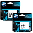 thumbnail image 2 of Combo Tinta Original HP 664 Negro y Color F6V28AL + F6V29AL, 2 of 2
