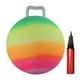 thumbnail image 1 of Pelota Saltarina Pelota de Ejercicio Juguete Inflable Balón de Deporte Saltador con Asa Mejora La Coordinación Adecuado para Actividades en Patios Y, 1 of 9