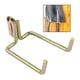 thumbnail image 1 of Ganchos en forma de E Almacenamiento Multifuncional Colgante Metal Curvo Cromo Gancho Perchero Percha para Taller Baño Ropa Festival Luces Soledad Ganchos en forma de E, 1 of 9