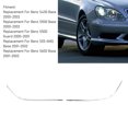 thumbnail image 4 of Moldura Para Parachoques Delantero, Moldura Para Parachoques Delantero, Moldura Resistente Al Desgaste, Cromada Estable Para S430 S500 S55 AMG S600, 4 of 7