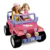 Fisher Price New Barbie Jammin Jeep