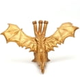 thumbnail image 2 of Monstruo de la película Godzilla, dragón de tres cabezas, color dorado., 2 of 4