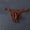c01Brown, variant on Men's Jacquard Sheer Thongs Low Rise Soft Breathable Mesh Underpants Pouch Underwear Brown XXL