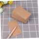 thumbnail image 4 of FUEENIRVA 100Ud Papel Kraft Chocolate Doble Cara Para Mensajes Y Tarjetas, 4 of 8