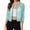 Light green, variant on Women's Crop Mesh Sheer Bomber Jackets Lightweight Long Sleeve Zip Up Jacket Outwear