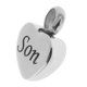 thumbnail image 3 of Collar con colgante de corazón y relicario para cenizas, urna funeraria, regalo conmemorativo para hijo., 3 of 9